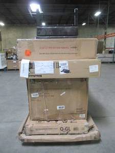 lot 100 image: WHOLESALE MIXED PALLET OF MISCELLANEOUS OUTDOOR PATIO AND INDOOR FURNITURE