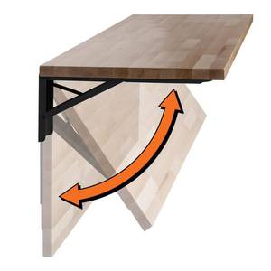 lot 309 image: Hardwood Reflections Birch 4 ft. L x 20 in. D x 1.25 in. T Butcher Block Countertop in UV Coating HDHRQBCTIB-48