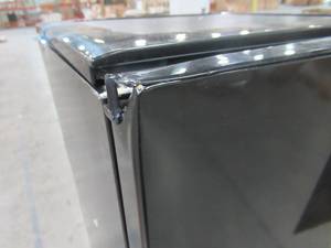 lot 321 image: Magic Chef 7.4 cu. ft. 2 Door Mini Fridge in Black MCDR740BE
