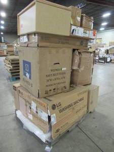 lot 334 image: WHOLESALE MIXED PALLET OF MISCELLANEOUS LAUNDRY, KITCHEN AND BATHROOM ITEMS
