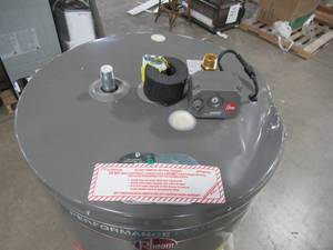 lot 339 image: Rheem Gladiator 55 Gal. Tall 55005500 Watt Smart Electric Water Heater with Leak Detection and Auto Shutoff XE55T12CS55U0