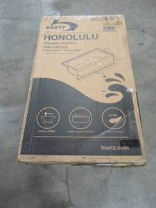 lot 341 image: Bootz Industries Honolulu 46.5 in. Left Drain Rectangular Alcove Soaking Bathtub in White 011-3379-00