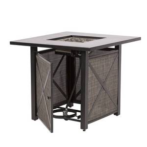 lot 342 image: Garden Treasures 5-Piece Metal Frame Patio Conversation Set FHTS80021