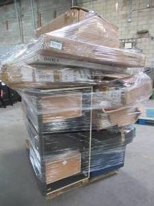 lot 113 image: WHOLESALE MIXED PALLET OF MISCELLANEOUS FURNITURE, HEATERS AND MORE