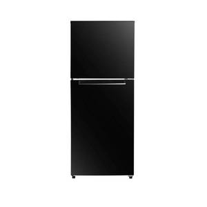 lot 238 image: Magic Chef 10.1 cu. ft. Top Freezer Refrigerator in Black, HMDR1000BE, - Power Cord Cut.