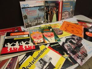 GERMAN AND UKRANIAN POLKA RECORDS