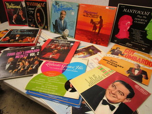GUY LOMBARDO AND MANTOVANI ALBUMS