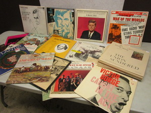 WAR OF THE WORLDS, JFK MEMORIAL, EDWARD R. MURROW, LIFE SOUNDS OF HISTORY, MORE ALBUMS