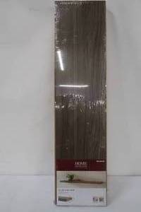 42 in. W x 10.2 in. D X 2 in. H Driftwood Gray Oak Floating Shelf