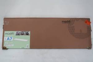 Modifi 45 in. x 0.75 in. x 15 in. Polar White Melamine Closet Long Shelf