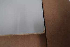 Hampton Bay Designer Series 0.625x34.5x23.7 in. Base End Panel in Heron Gray