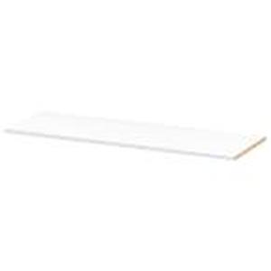 Modifi 45 in. x 0.75 in. x 15 in. Polar White Melamine Closet Long Shelf