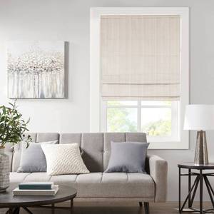 Paxton Basketweave Room Darkening Cordless Roman Window Shade