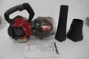 lot 9 image: Troy-Bilt TB2MB Jet Blower 27cc 2-Cycle Gas Leaf Blower