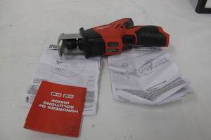 lot 18 image: Milwaukee M12 12-Volt Lithium-Ion HACKZALL Cordless Reciprocating Saw (Tool-Only)