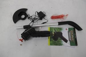 lot 25 image: 3.7-Volt Cordless Powerful Rechargeable Bionic Handheld Electric TrimmerEdger - Charger Included.