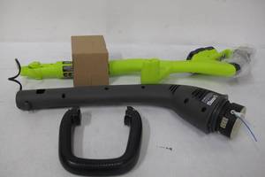 lot 26 image: RYOBI 18-Volt Lithium-Ion Cordless Electric String Trimmer and Edger.