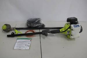 lot 44 image: Ryobi-25cc 2-Cycle Attachment Capable Full Crank Straight Gas Shaft String Trimmer.