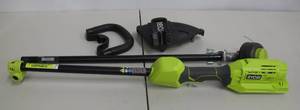 lot 48 image: Ryobi-40-Volt Lithium-Ion Cordless Attachment Capable String Trimmer .