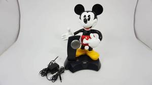 lot 66 image: Vintage Mickey Mouse Cordless Animated Talking Disney Telephone