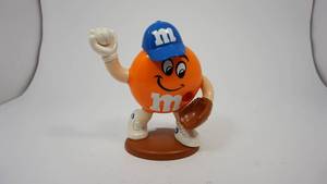 lot 67 image: Vintage M&M Baseball Player Candy Dispenser