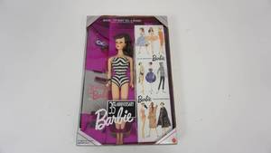 lot 75 image: New Vintage Original 1959 35th Anniversary Special Edition Reproduction Barbie Doll
