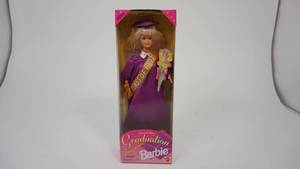 lot 82 image: New Vintage Mattel Special Edition 1997 Graduation Barbie Doll