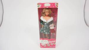 lot 84 image: New Vintage 1997 Mattel Special Edition Festive Season Barbie Doll
