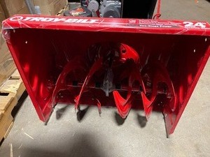 Troy-Bilt 24 in. 208 cc Two-Stage Gas Snow Blower with Electric Start Self Propelled In like new condition