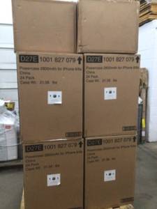 Pallet of 13 cases of Powercase 2800mAH for IPhone 66S 24 pack NEW