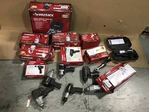Lot of assorted Husky Tools various models and conditions
