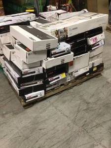 Pallet with assorted Delta Faucets various models and conditions open box customer returns see pictures