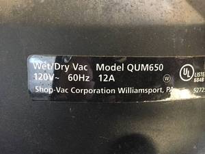 lot 104 image: 10 Gallon 6.5 HP ShopVac