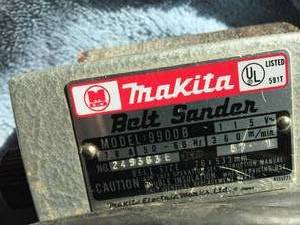 lot 113 image: Milwaukee Belt Sander w Case