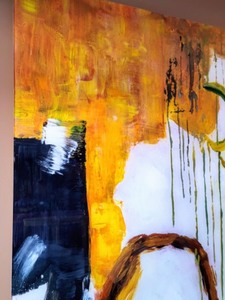 lot 6 image: Large Abstract Wall Decor