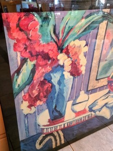 lot 10 image: Large Decorative Print