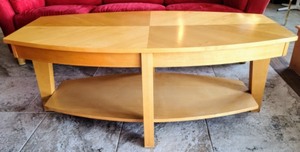 lot 15 image: Light Wood Coffee Table