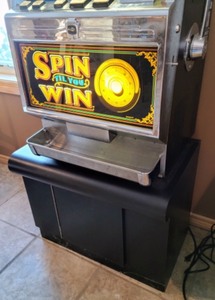 lot 25 image: Spin & Win Slot Machine
