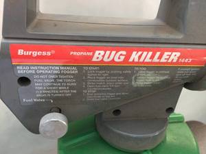 lot 166 image: Burgess Propane Bug Killer