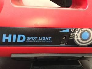 lot 168 image: HID High Intensity Spot Light