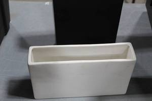 Lot of (43) Decorative Container Table Dcor White