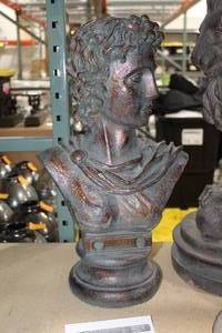 Roman Male Bust Table Dcor 19-12