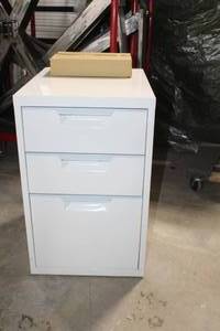 Metal File Cabinet 3-Drawer with Casters