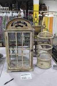 Lot of (2) Bird Cages - 22,33