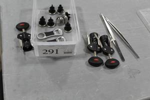 Lot of (16) Bottle Accessories - Bottle Openers (x3), Cork Screws (x3), Toppers (x8), Tweezers (x2)
