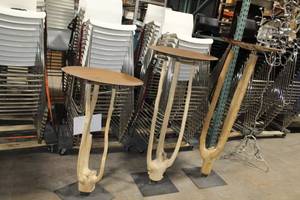 Lot of (3) Tree Branch Pedestals - 37, 45, 51