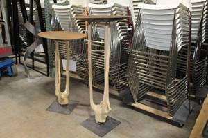 Lot of (2) Tree Branch Pedestals - 45, 51