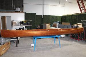 Wood Canoe Decor 16
