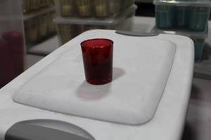 Lot of (46) 10hr. Votive Candle 2-12 Red