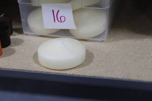 Lot of (53) Floating Candle 3Dx11-2H Ivory